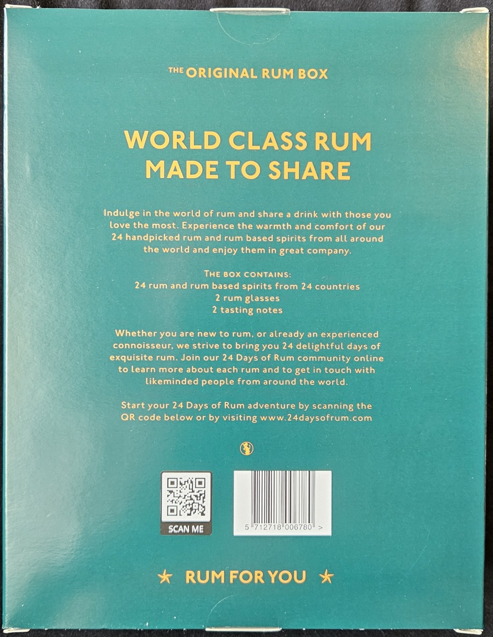 24 Days of Rum
Green edition