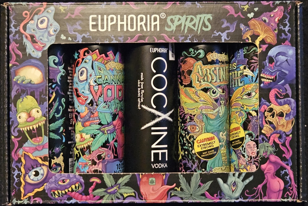 Euphoria spirits
made with madness
