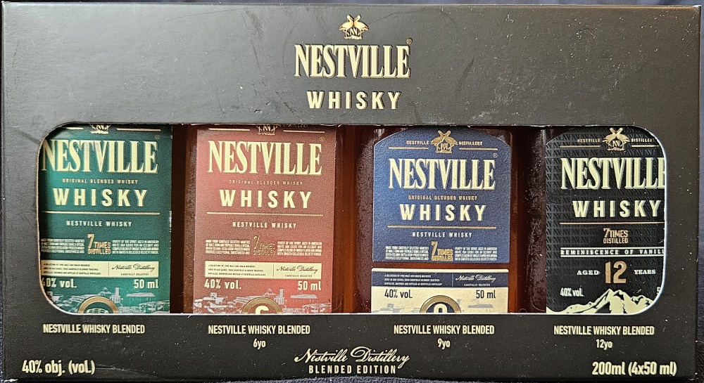Nestville whisky
Nestville Distillery
blended edition
Nestville whisky blended - Nestville whisky blended 6yo - Nestville whisky blemded 9yo - Nestville whisky blended 12yo