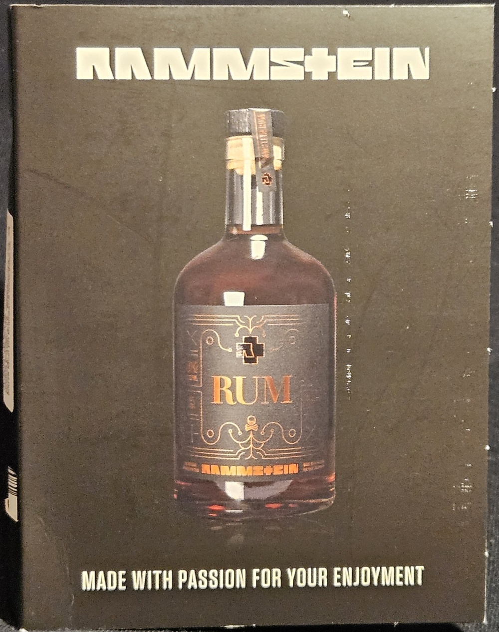 Rammstein
Rum
made with passion for your enjoyment