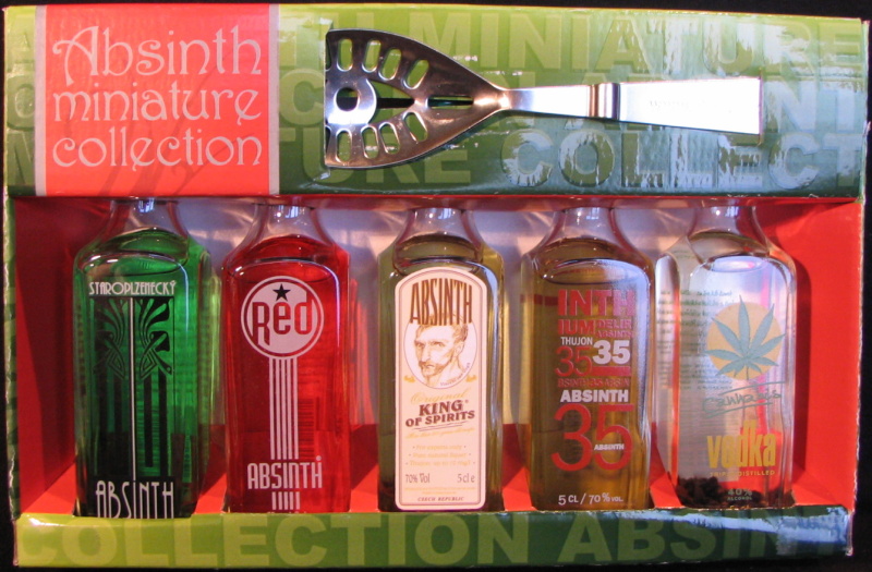 Absinth miniature collection