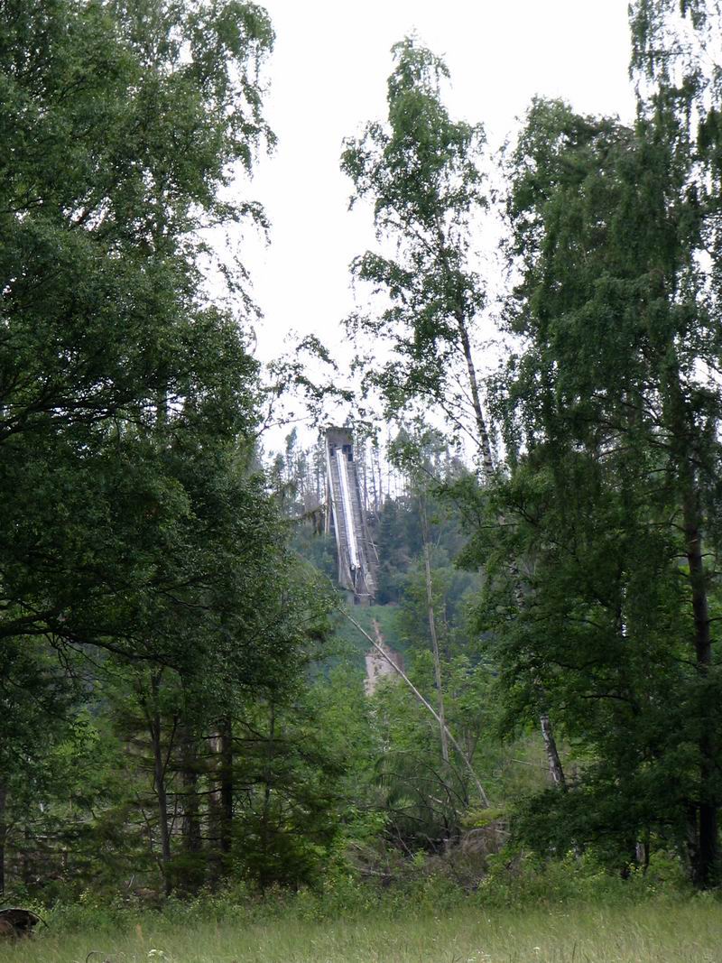 Vysoké Tatry - skokanský mostík