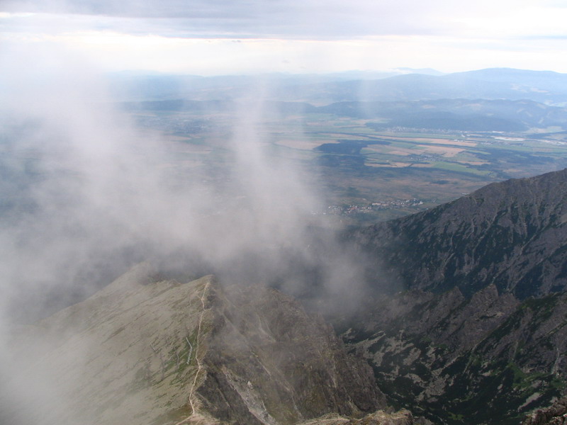 Vysoké Tatry - pohľady z Lomnického štítu